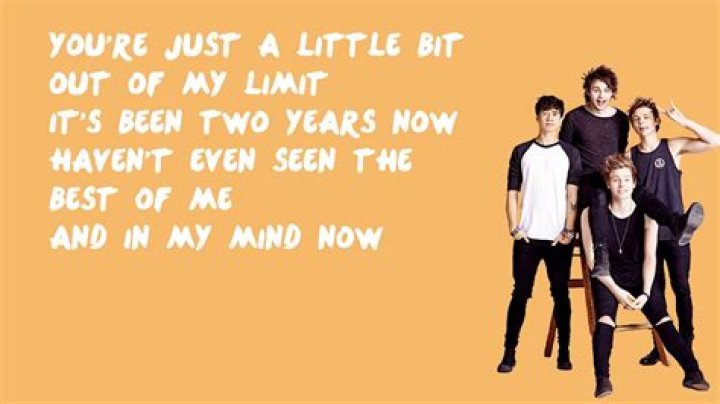 5 Seconds of Summer Out of My Limit (Live) Lyrics