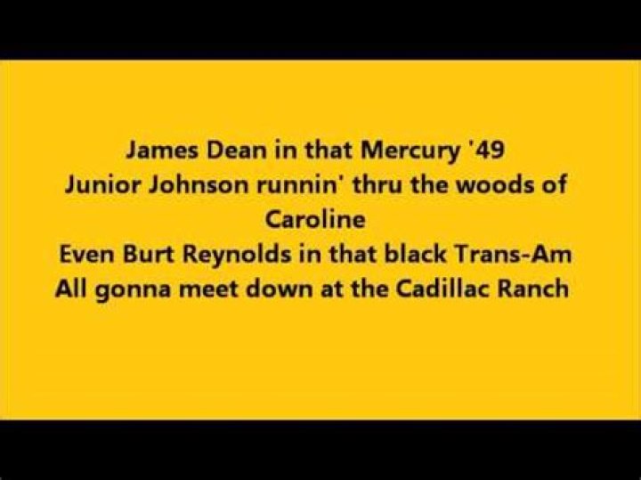 Bruce Springsteen - Cadillac Ranch Lyrics Meaning