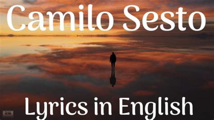 Camilo Sesto Perdoname - 1961264 Lyrics English Translation