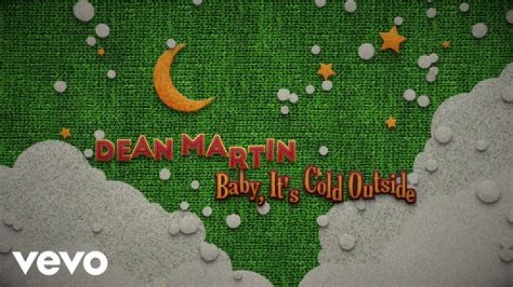 Dean Martin Baby, It's Cold Outside Lyrics