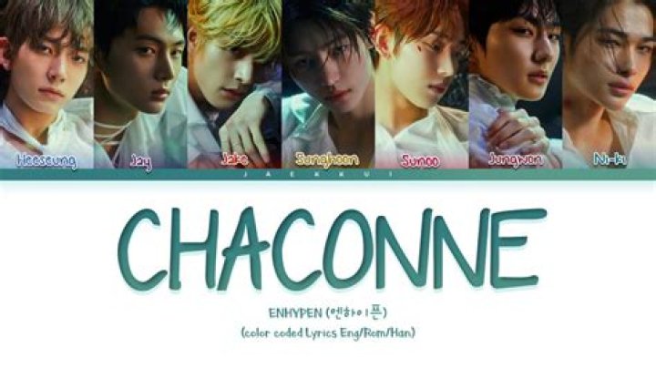 ENHYPEN Chaconne Lyrics English Translation