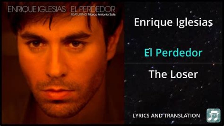 Enrique Iglesias El Perdedor Lyrics English Translation