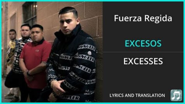 Fuerza Regida EXCESOS Lyrics English Translation