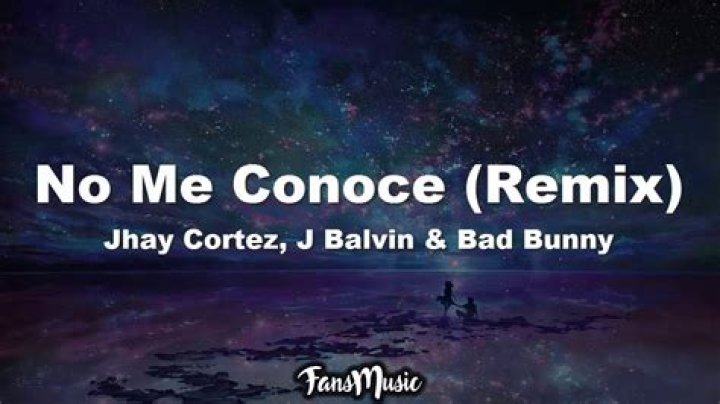 Jhay Cortez No Me Conoce (Remix) Lyrics English Translation