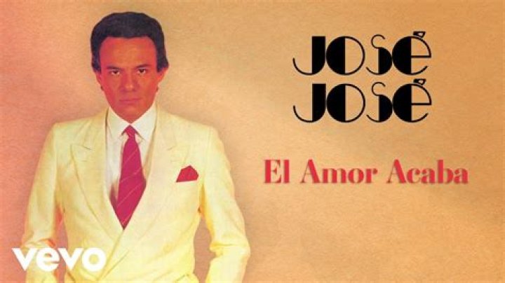 José José El Amor Acaba Lyrics English Translation