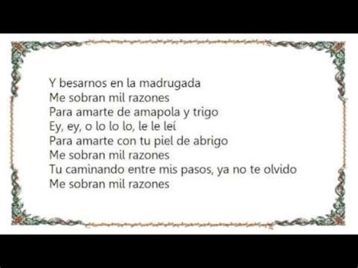 Juan Luis Guerra Razones Lyrics English Translation