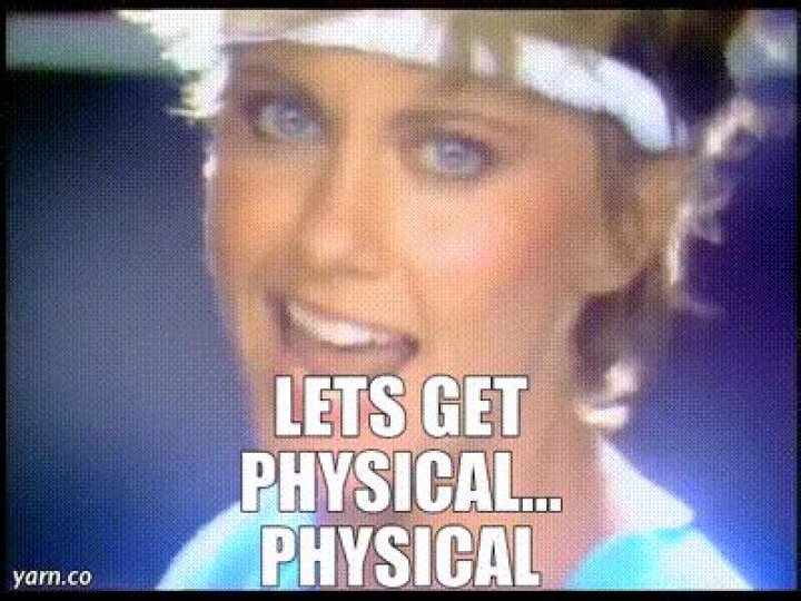 Let’s get physical lyrics