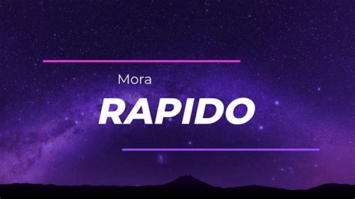 Mora RÁPIDO Lyrics English Translation