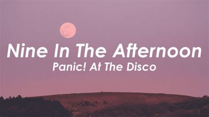 Panic! At The Disco - Nine In The Afternoon Lyrics Meaning
