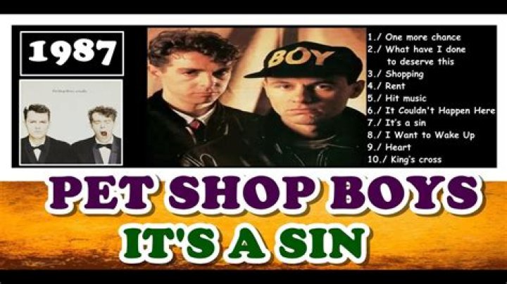 Pet Shop Boys - It's a Sin Lyrics Meaning
