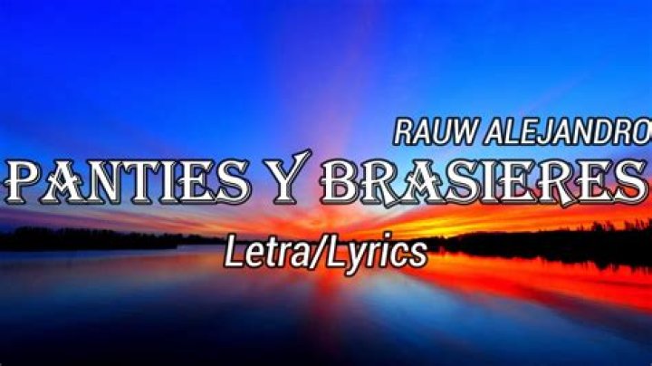 Rauw Alejandro PANTIES Y BRASIERES Lyrics English Translation