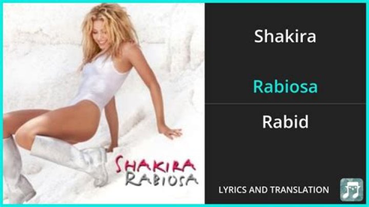 Shakira Rabiosa Lyrics English Translation
