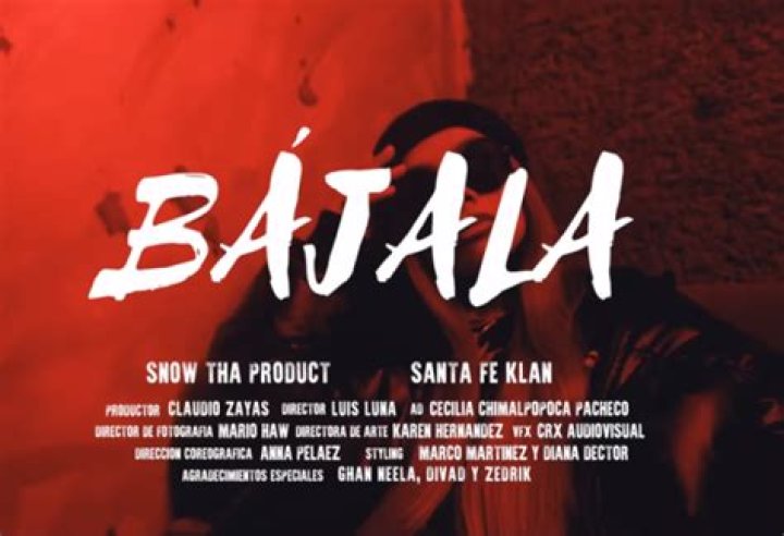 Snow Tha Product Bájala Lyrics English Translation