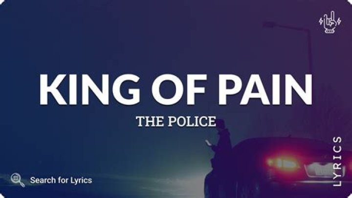 The Police - King of Pain Lyrics Meaning