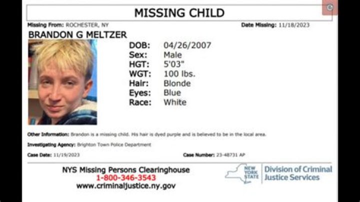 UPDATE: A Missing Teen in Brighton: Help Needed to Locate Brandon G. Meltzer