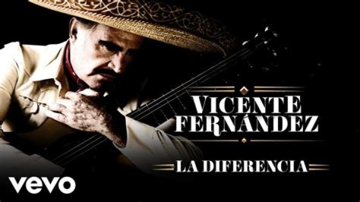 Vicente Fernández La Diferencia Lyrics English Translation