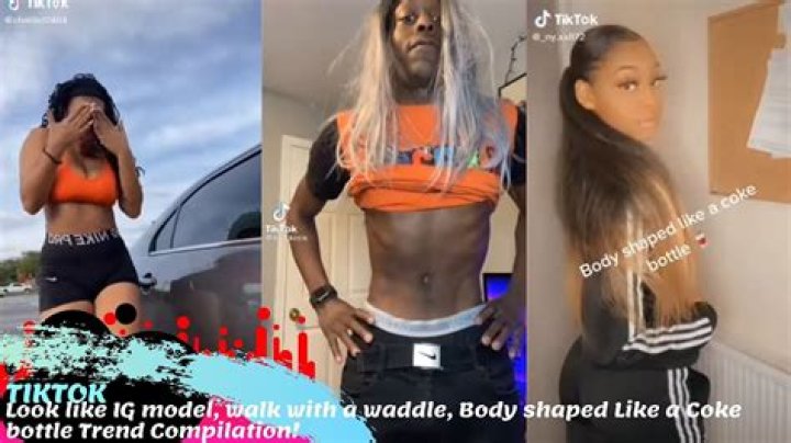 Walk with a waddle body shaped like a coke bottle lyrics